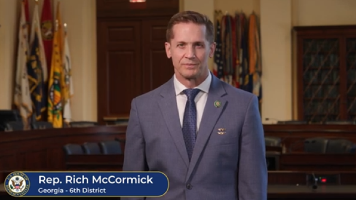 Rich McCormick delivers his Memorial Day Tribute