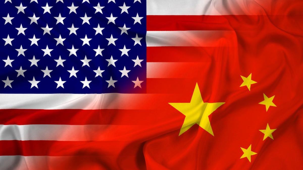 US and China Flag