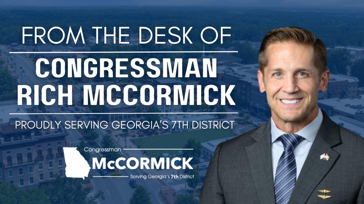 From the desk of McCormick
