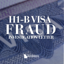 H-1B Visa Fraud Investigation